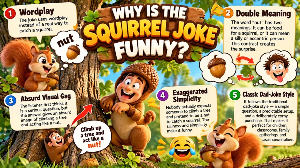 Why Is the Squirrel Joke Funny?