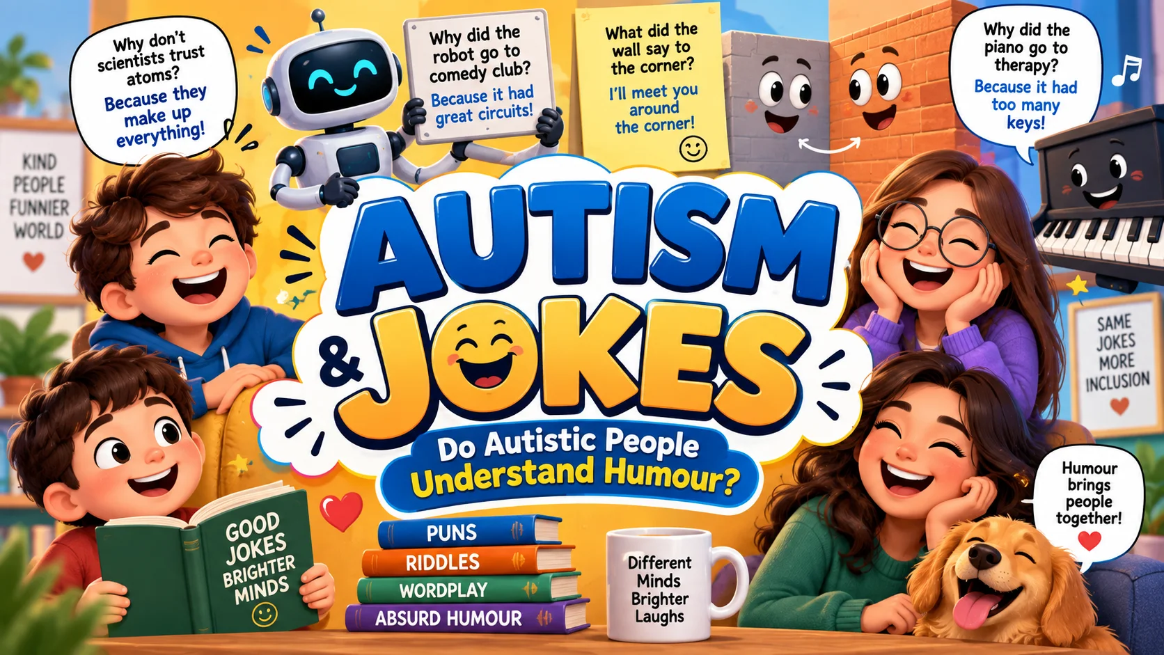 Autism and Jokes| Do Autistic People Understand Humour? What Research Says 