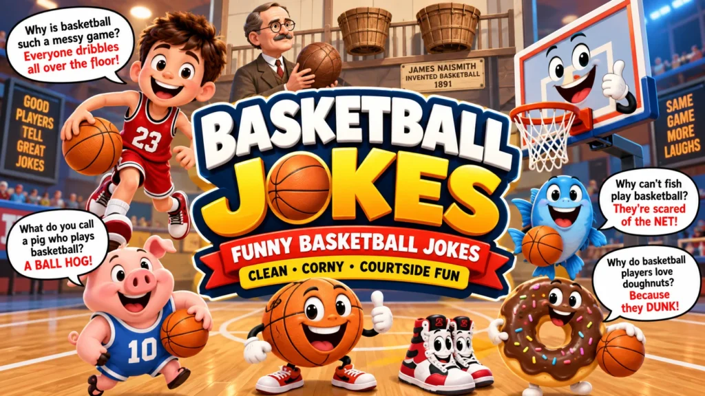 Basketball Jokes Kids Classics, Dad Jokes, and Why the Inventor Had a Losing Record