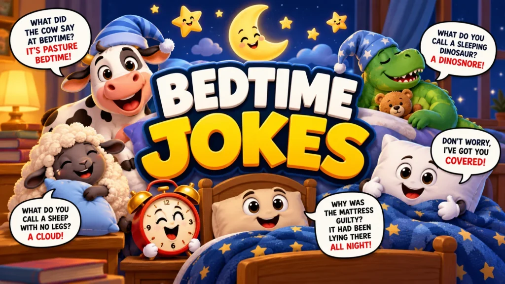 Bedtime Jokes and Sleep Puns and the Pasture Bedtime Joke Explained