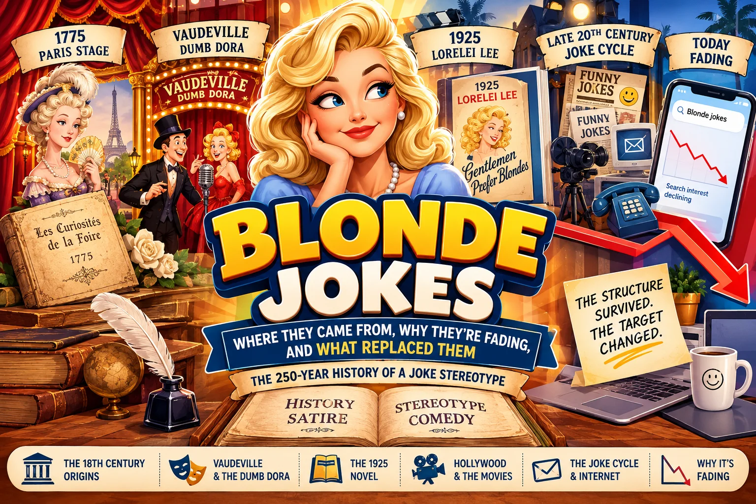 Blonde Jokes | Where They Came From, Why They’re Fading, and What Replaced Them