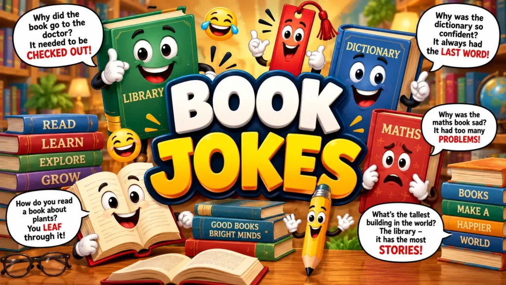 Book Jokes and Joke Books and Puns Plus How to Pick the Right One