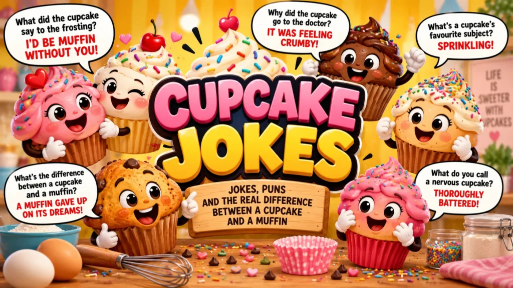 Cupcake Jokes | The Frosting Classic, the Muffin Question, and What Actually Makes a Cupcake
