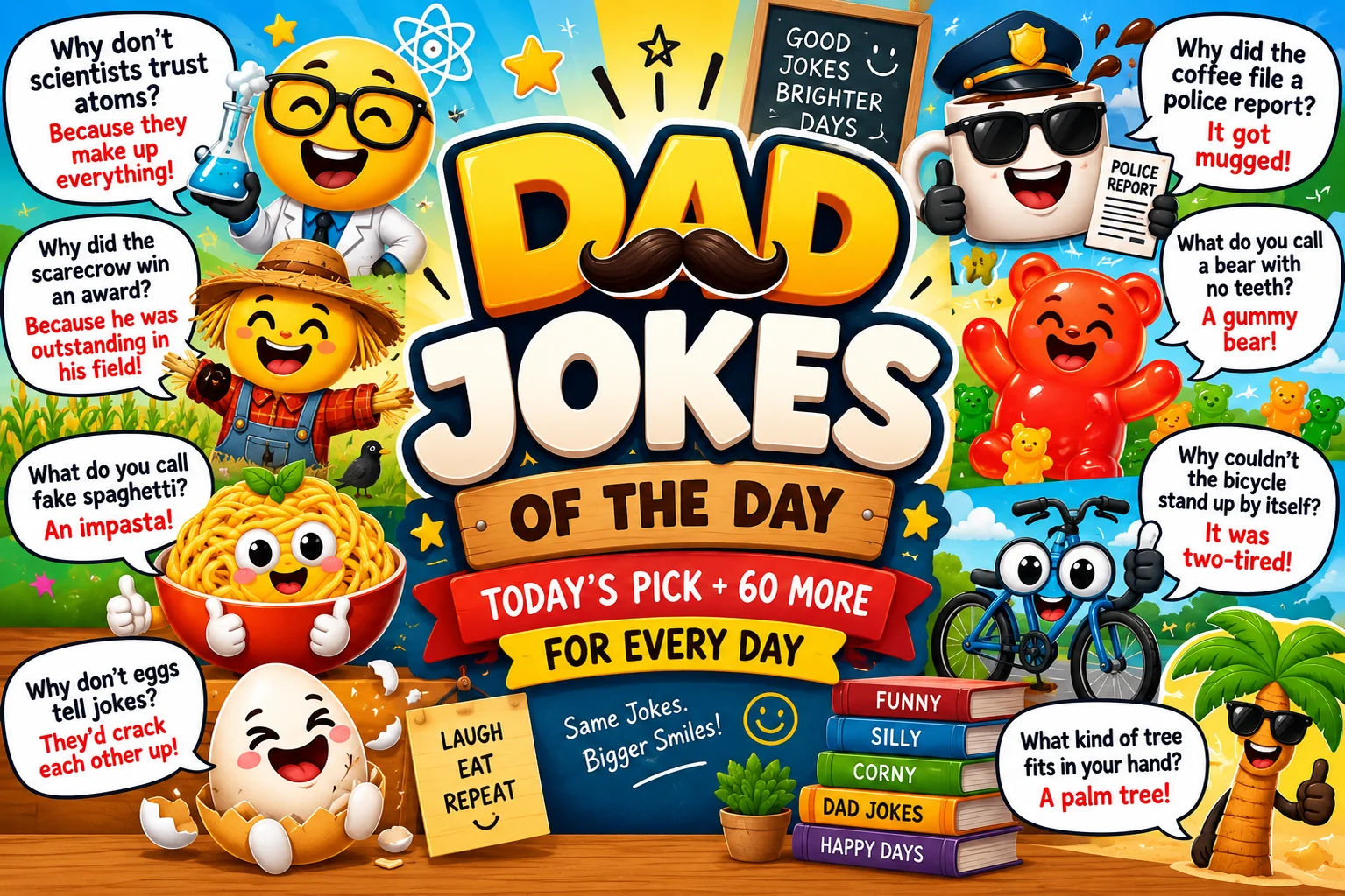 Dad Joke of the Day | Today’s Pick + 60 More for Every Day 