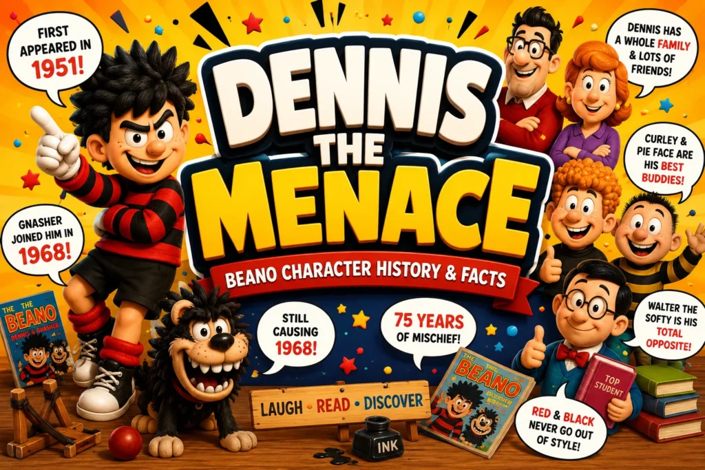 Dennis the Menace (Beano) Character History & Facts