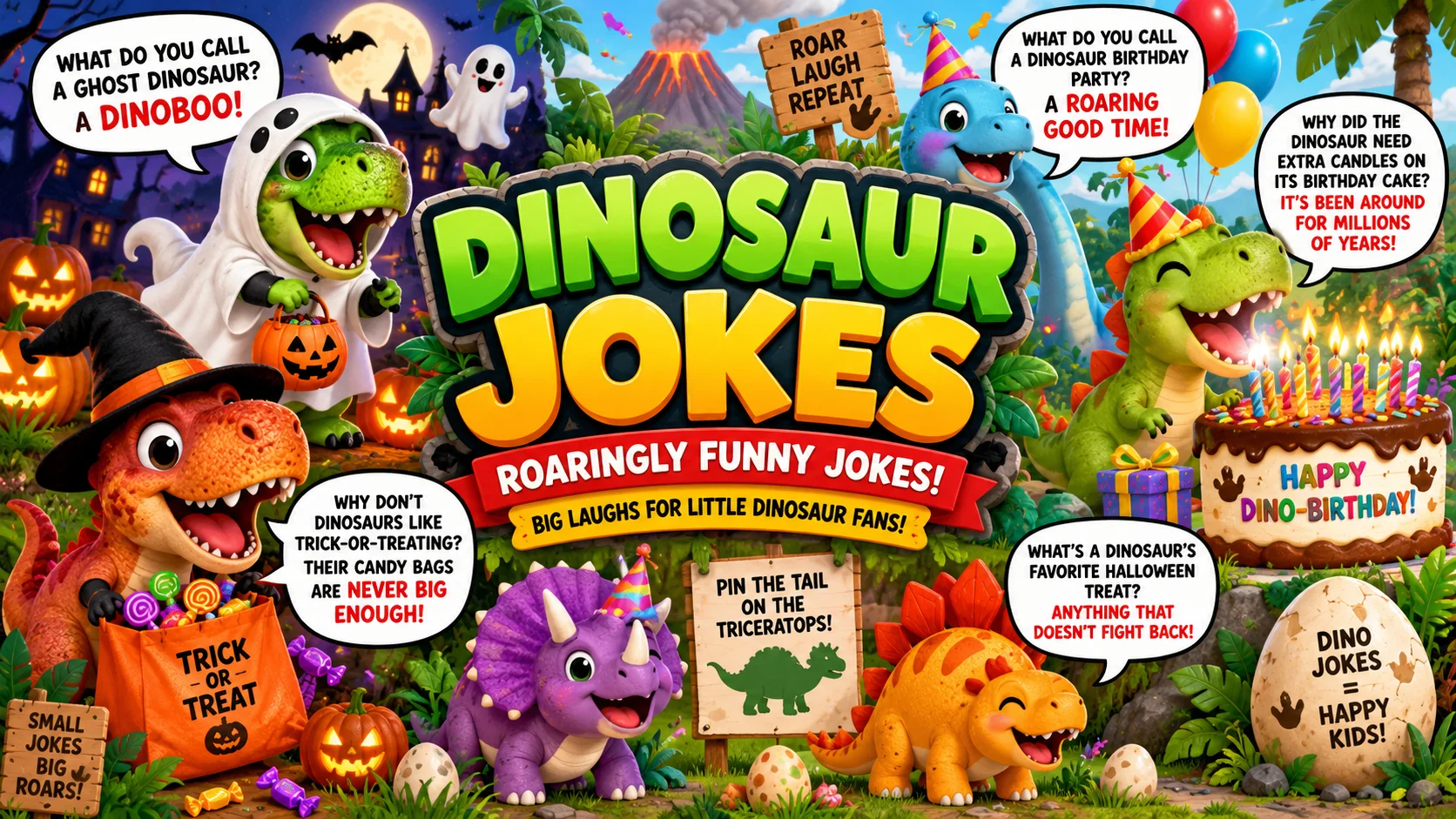 Dinosaur Jokes for Kids | 60+ Funny Ones They’ll Love