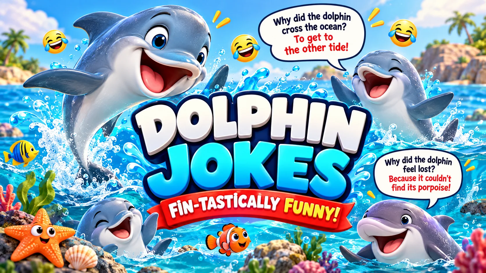 Dolphin Joke | Funny Dolphin Jokes, Puns, Kids’ Jokes & Classic Meanings
