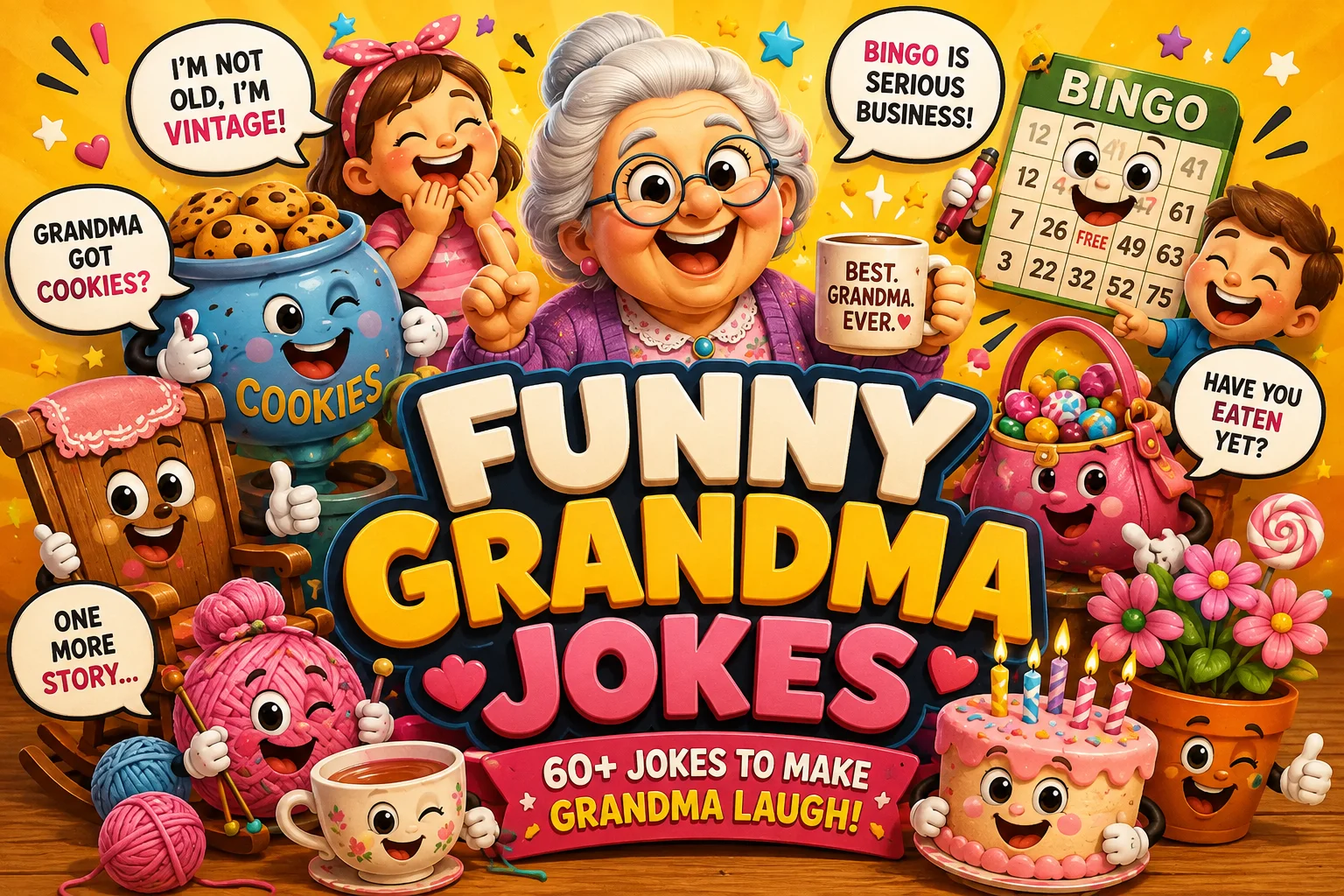 Funny Grandma Jokes | 60+ Ones to Tell Her (or About Her)