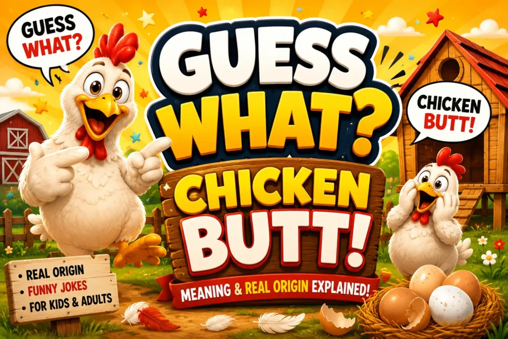 Guess What Chicken Butt Meaning & Real Origin Explained
