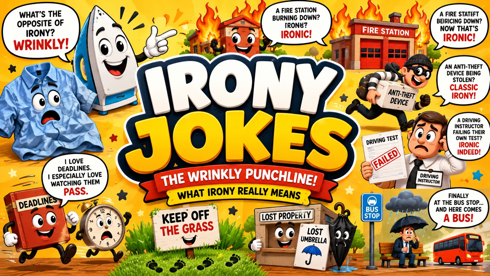 Irony Jokes | The Wrinkly Punchline, What Irony Actually Is, and the Alanis Debate
