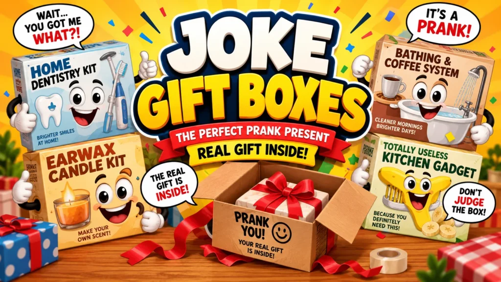 Joke Gift Boxes How Prank Gift Boxes Work, the Brands, and How to Use One Properly