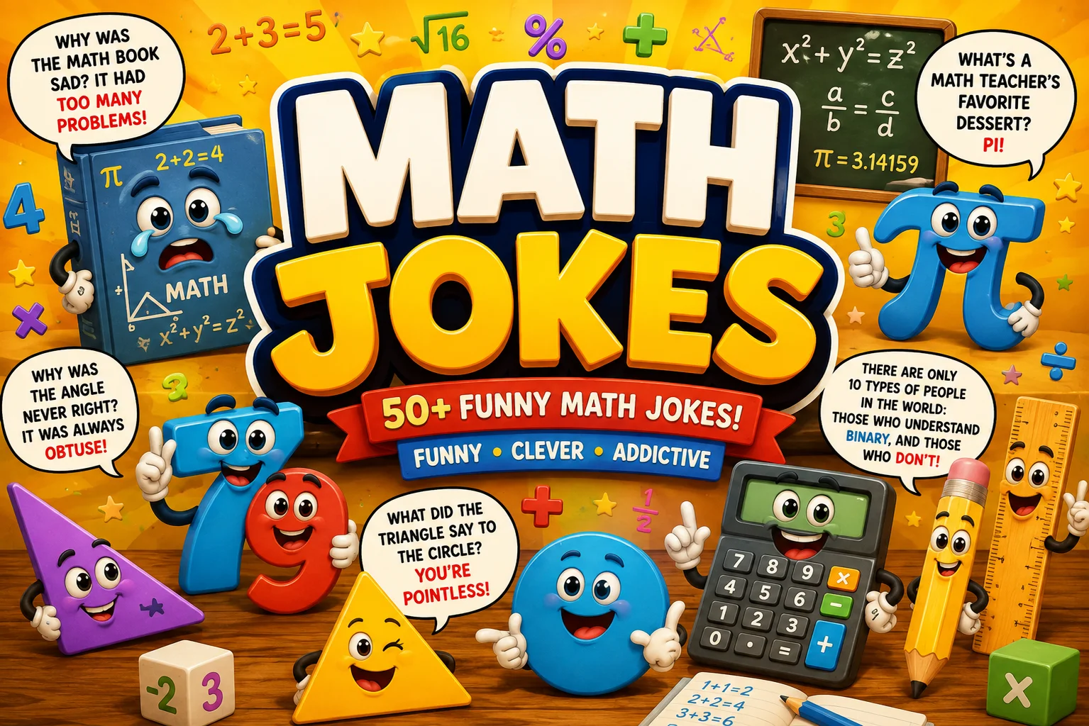 Math Jokes | 50+ Funny Ones (Plus the Real Science of Math Humor)