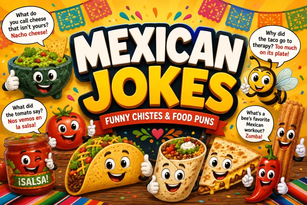 Mexican Jokes Funny Christies Food Puns and Dad Jokes