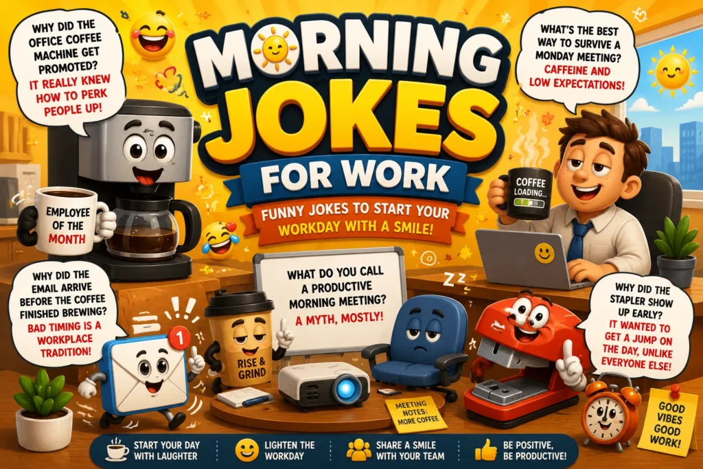 Morning Jokes and Funny Ones to Start Your Day