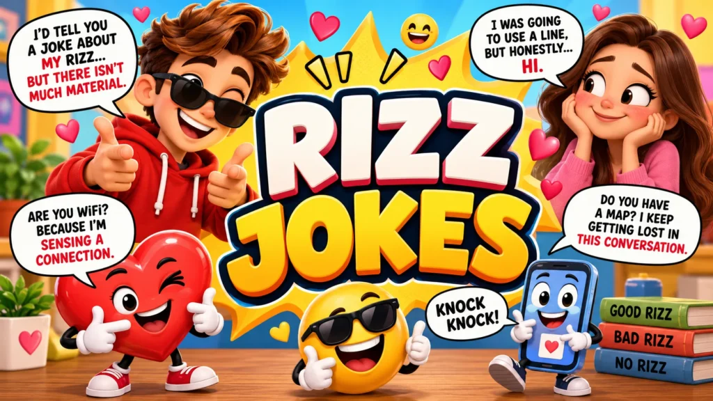 Rizz Jokes | The Lines That Actually Land, the Knock Knocks, and Where Rizz Came From