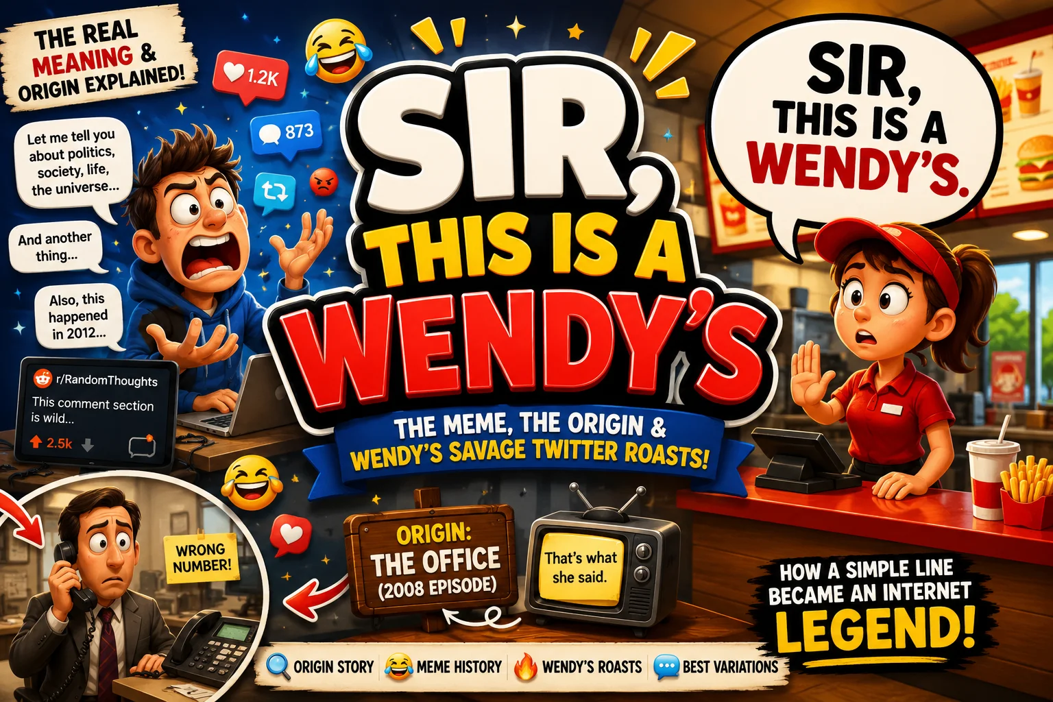 Sir, This Is a Wendy’s | The Real Meaning & Origin Explained