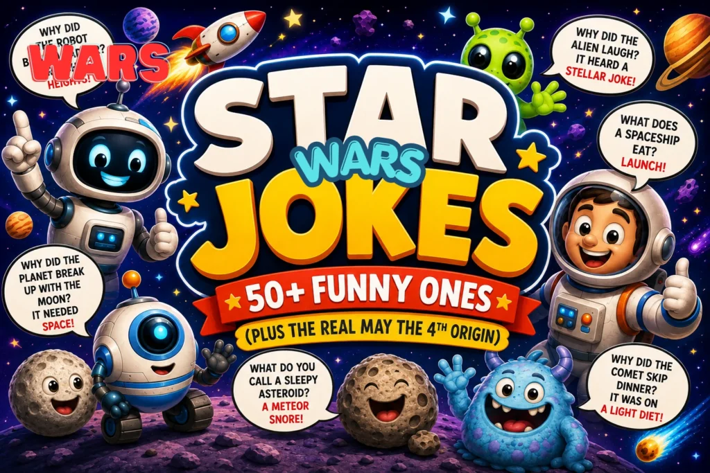 Star Wars Jokes Funny Ones (Plus the Real May the 4th Origin)