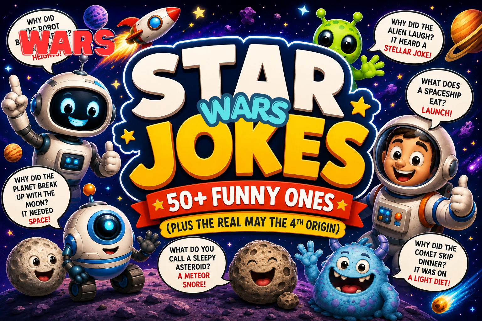 Star Wars Jokes | 50+ Funny Ones (Plus the Real May the 4th Origin)