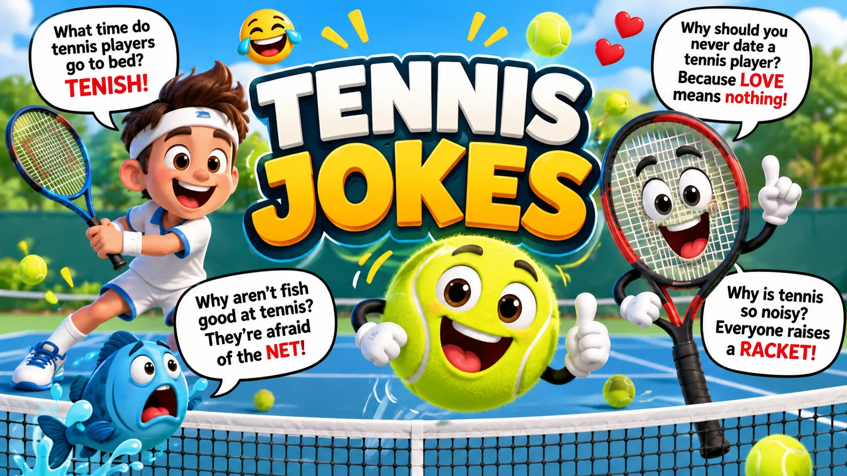 Tennis Jokes | The Riddles With Answers, Why Love Means Nothing, and the Racket Pun Explained