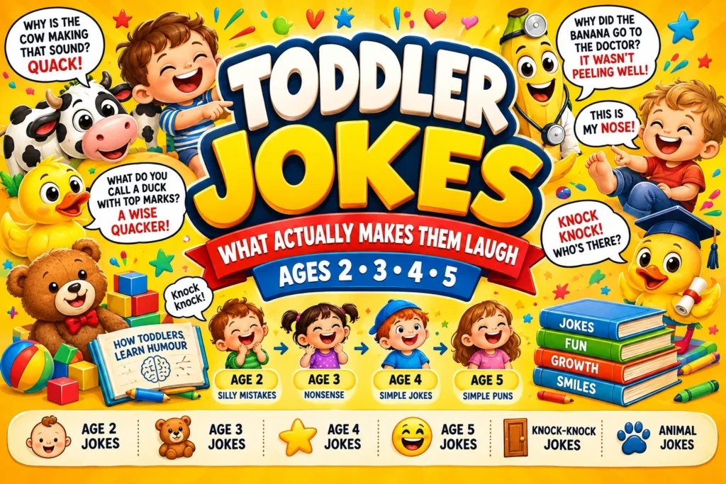 Toddler Jokes | What Actually Makes Them Laugh at Each Age
