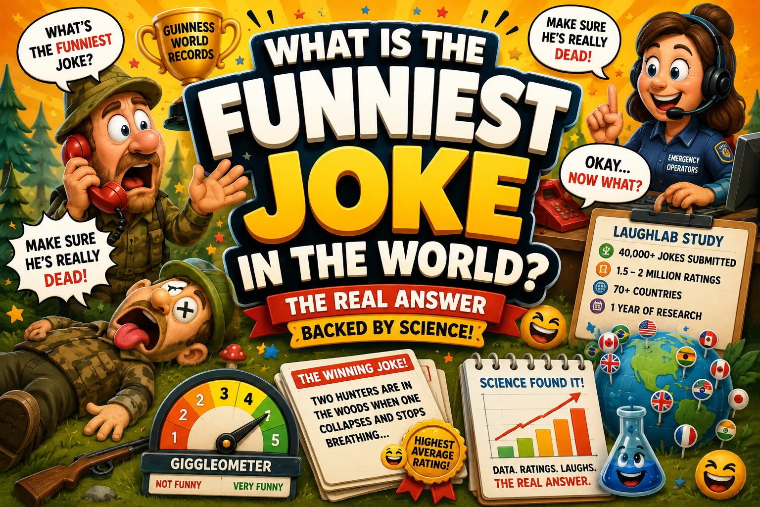 What Is the Funniest Joke in the World? The Real Answer (Laugh Lab)